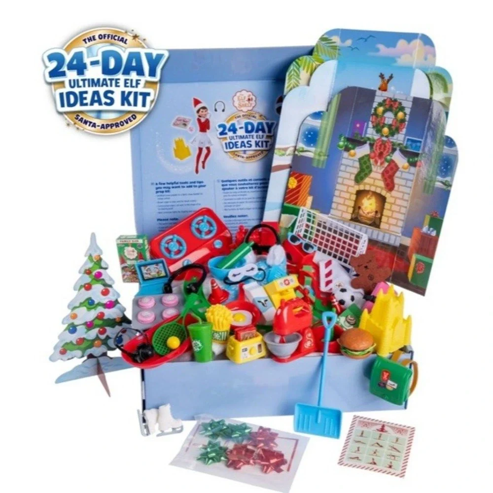 The Elf on the Shelf 24-Day Ultimate Kit – Official Elf Ideas and Props